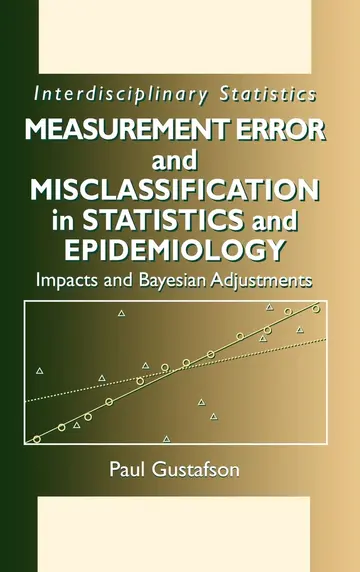 Cover of Measurement Error and Misclassification in Statistics and Epidemiology