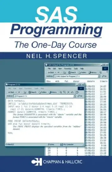Cover of SAS Programming