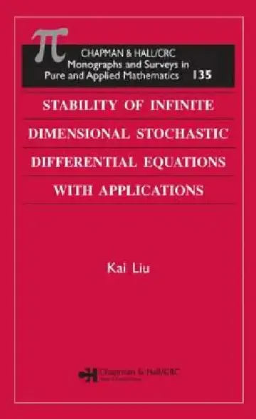 Cover of Stability of Infinite Dimensional Stochastic Differential Equations with Applications