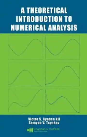 Cover of A Theoretical Introduction to Numerical Analysis