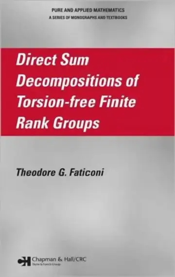 Cover of Direct Sum Decompositions of Torsion-Free Finite Rank Groups