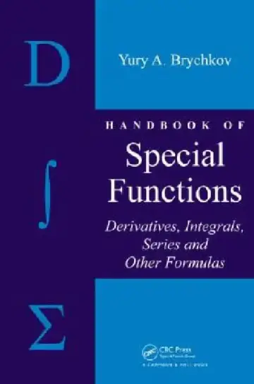 Cover of Handbook of Special Functions