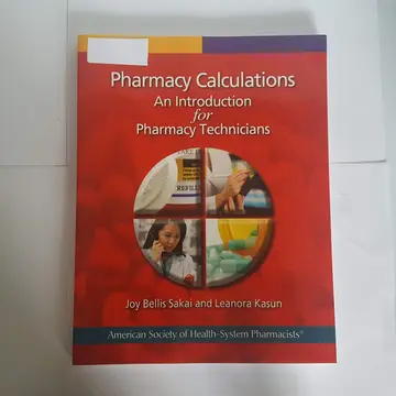 Cover of Pharmacy Calculations
