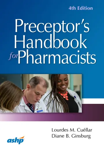 Cover of Preceptor’s Handbook for Pharmacists