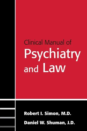 Cover of Clinical Manual of Psychiatry and Law
