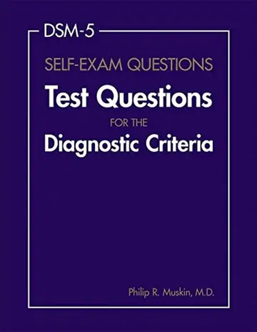 Cover of DSM-5 Self-Exam Questions