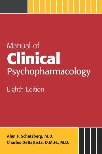 Cover of Manual of clinical psychopharmacology