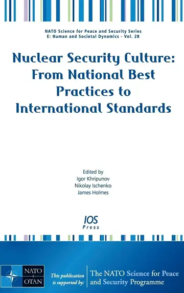 Cover of Nuclear Security Culture