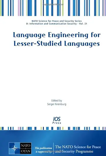 Cover of Language Engineering for Lesser-studied Languages