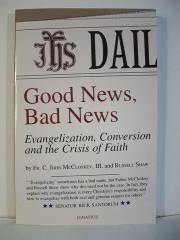 Cover of Good News, Bad News