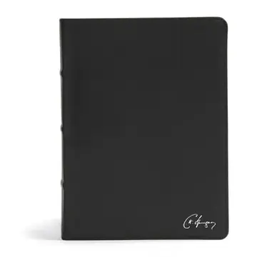 Cover of CSB Spurgeon Study Bible, Black Genuine Leather