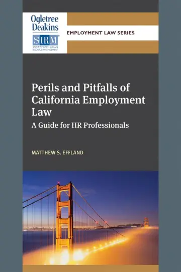 Cover of Perils and Pitfalls of California Employment Law
