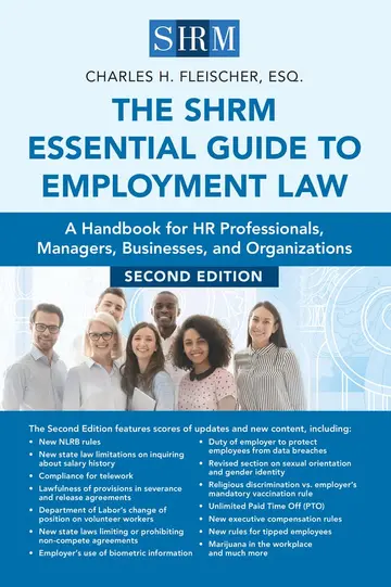 Cover of SHRM Essential Guide to Employment Law