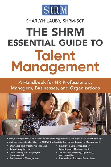 Cover of The SHRM Essential Guide to Talent Management