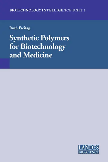 Cover of Synthetic Polymers for Biotechnology and Medicine