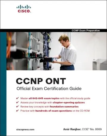 Cover of CCNP ONT Official Exam Certification Guide