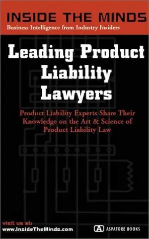 Cover of Leading Product Liability Lawyers