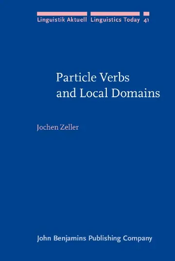 Cover of Particle Verbs and Local Domains