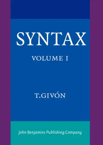 Cover of Syntax