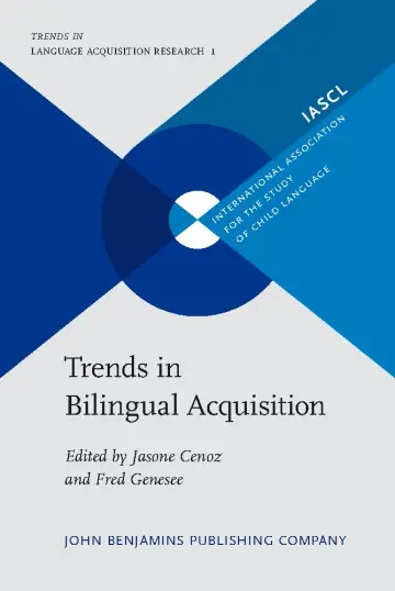 Cover of Trends in Bilingual Acquisition