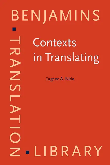 Cover of Contexts in Translating