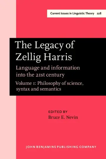 Cover of The Legacy of Zellig Harris
