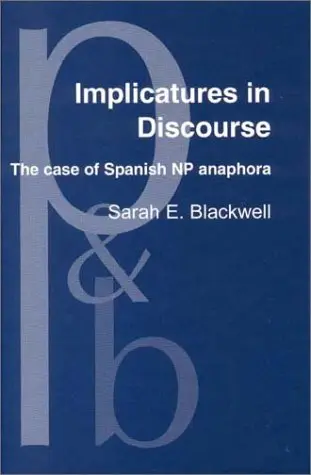 Cover of Implicatures in Discourse