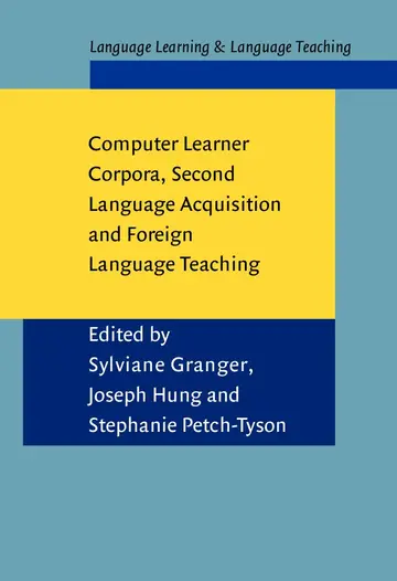 Cover of Computer Learner Corpora, Second Language Acquisition and Foreign Language Teaching