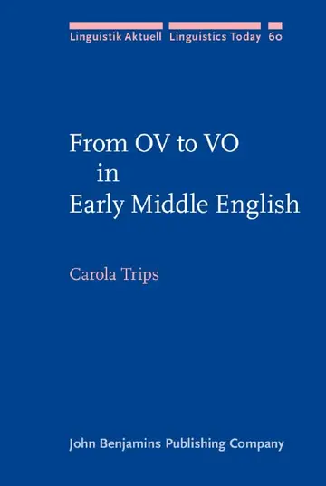 Cover of From Ov to Vo in Early Middle English