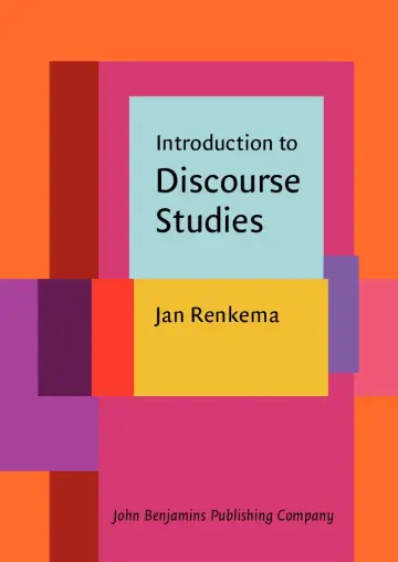 Cover of Introduction to Discourse Studies
