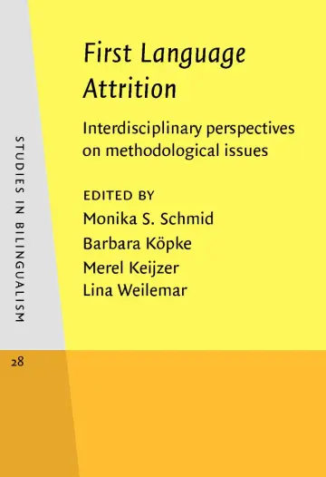Cover of First Language Attrition