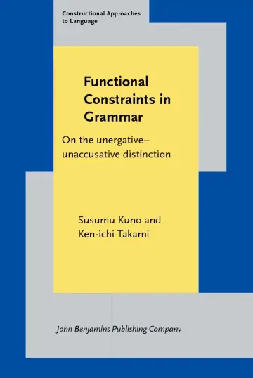 Cover of Functional Constraints in Grammar