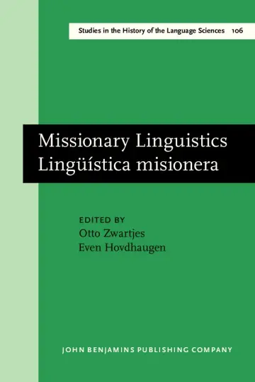 Cover of Missionary Linguistics/linguistica Misionera