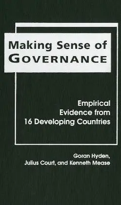 Cover of Making Sense of Governance