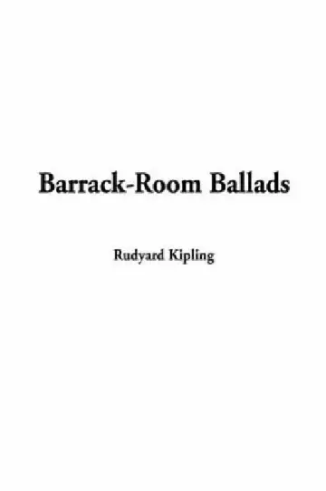 Cover of Barrack-Room Ballads
