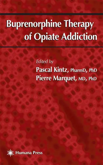 Cover of Buprenorphine Therapy of Opiate Addiction