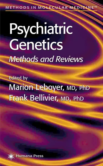 Cover of Psychiatric Genetics