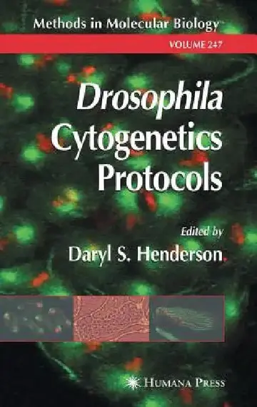 Cover of Drosophila Cytogenetics Protocols