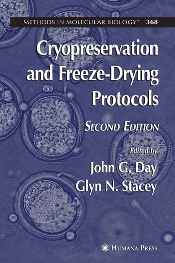 Cover of Cryopreservation and Freeze-Drying Protocols