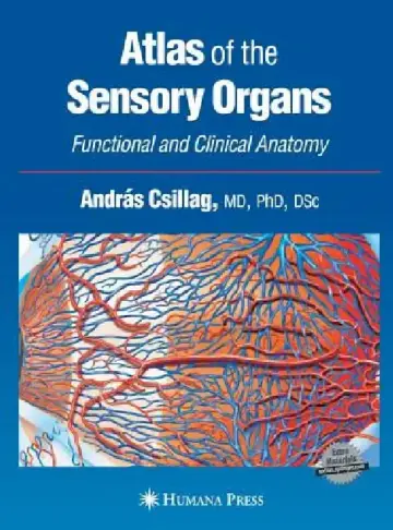 Cover of Atlas of the Sensory Organs