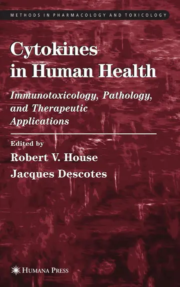 Cover of Cytokines in Human Health