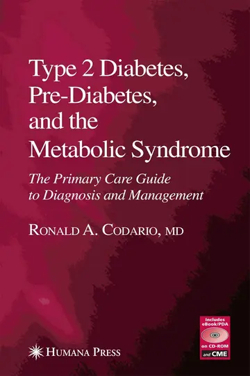 Cover of Type 2 Diabetes, Pre-Diabetes, and the Metabolic Syndrome