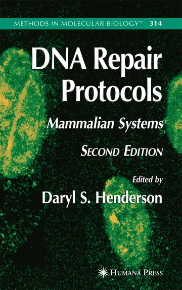 Cover of Dna Repair Protocols