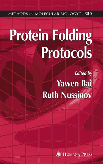 Cover of Protein Folding Protocols Vol 350