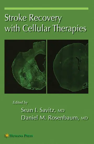Cover of Stroke Recovery with Cellular Therapies
