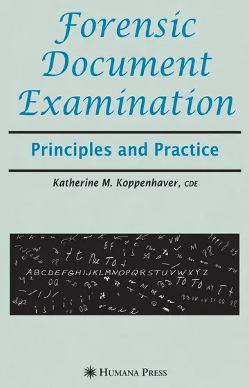 Cover of Forensic Document Examination