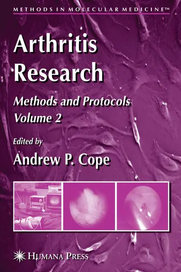Cover of Arthritis Research