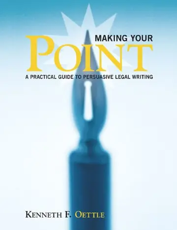 Cover of Making Your Point