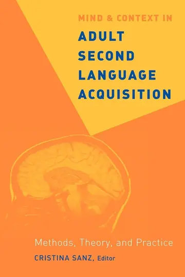 Cover of Mind and Context in Adult Second Language Acquisition