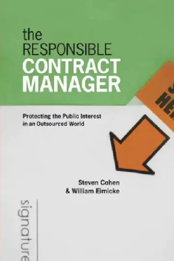 Cover of The Responsible Contract Manager
